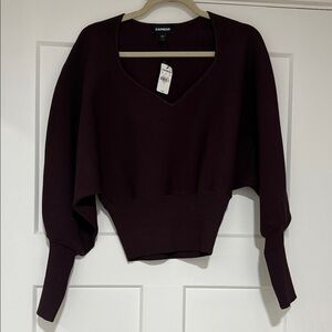 NWT express Dolman sleeve sweater size small